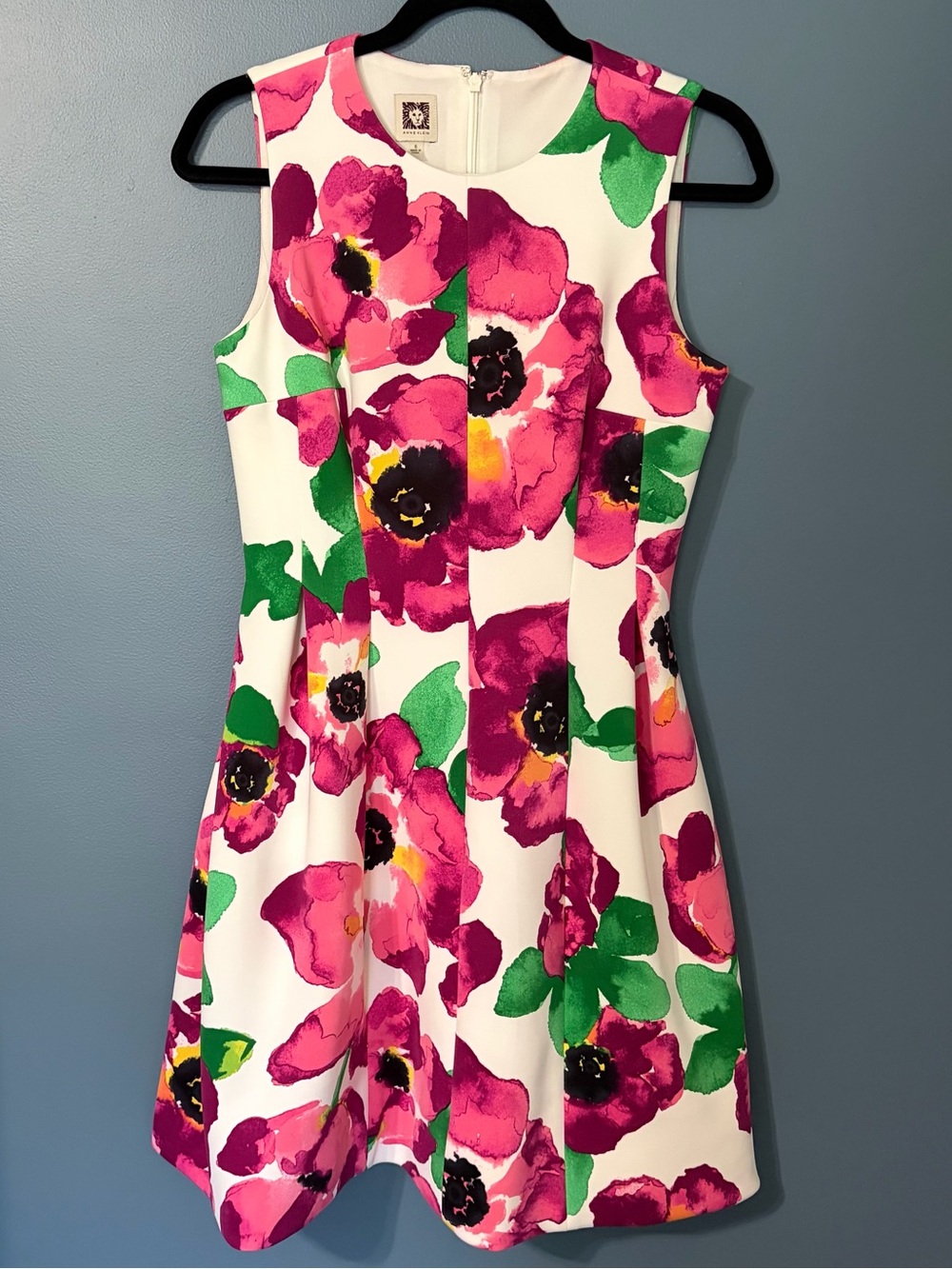 Anne Klein fit & flare floral print dress